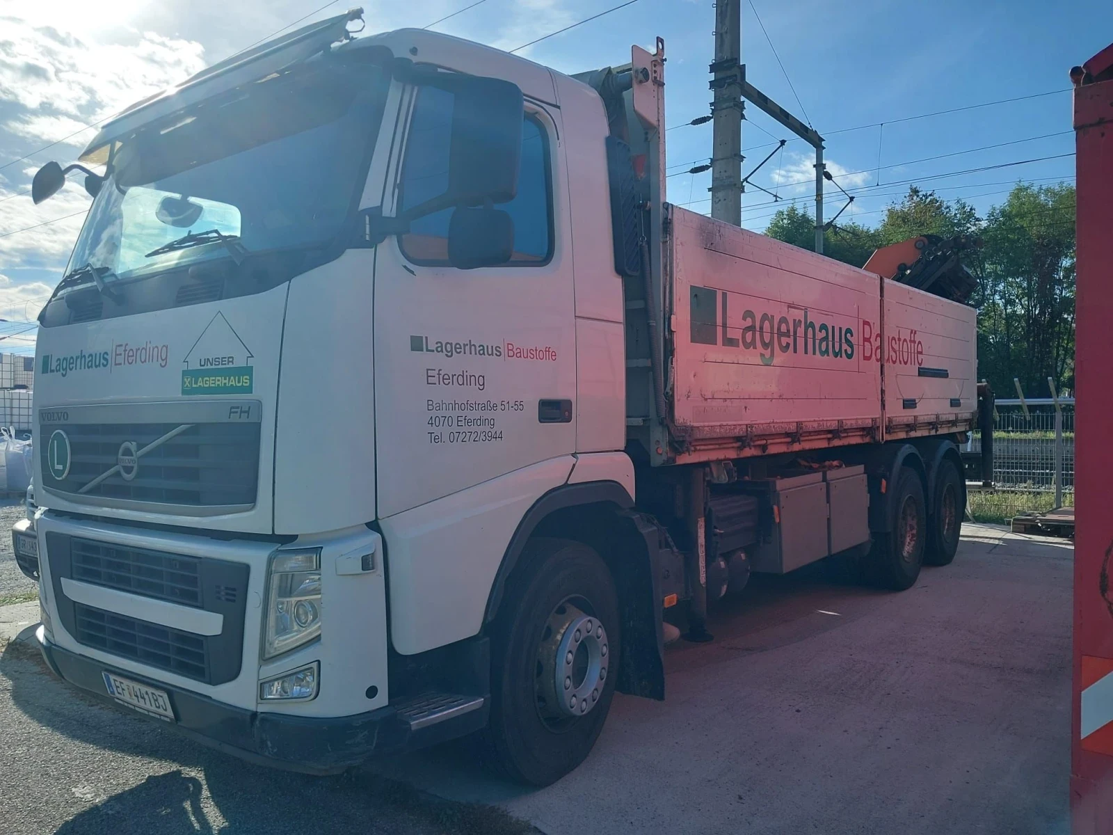 Volvo Fh 500 euro 5 eev 6x4 КРАН PALFINGER 23002