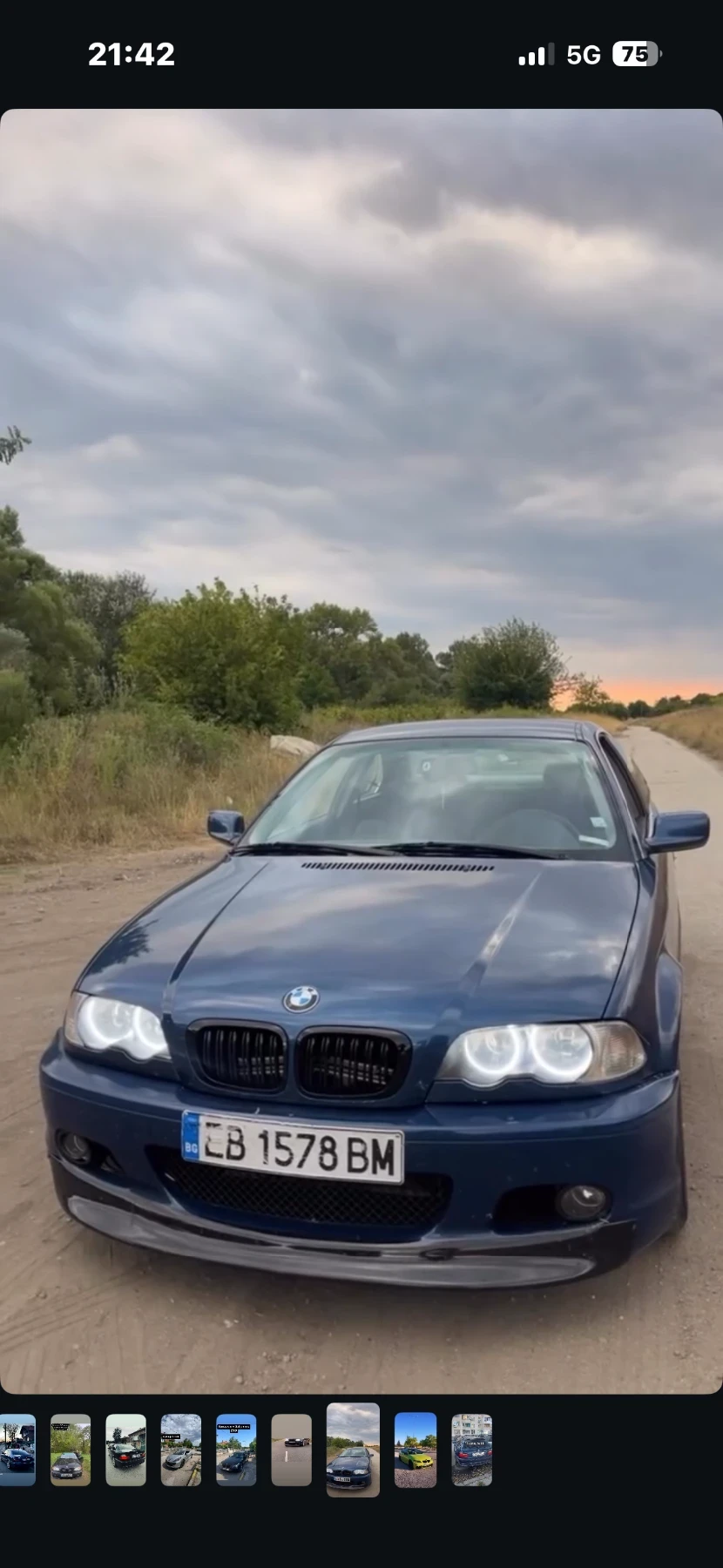 BMW 320 M Tech bisltein suspension