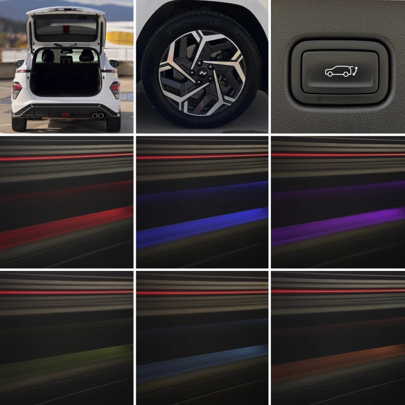 Hyundai Kona -N-line-Full-4x4-Keyless-Distronic-Cam360-Ambient-, снимка 17 - Автомобили и джипове - 52217069