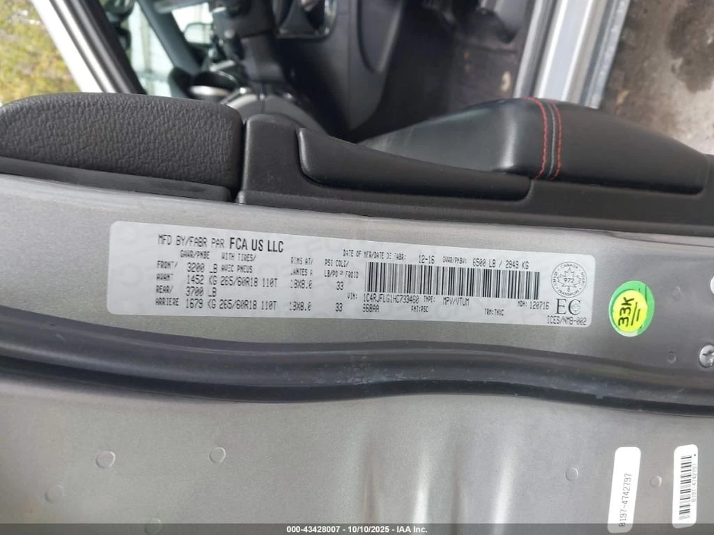 Jeep Grand cherokee * TRAILHAWK * CARFAX * БЕЗ ПЪРВОНАЧАЛНА ВНОСКА - изображение 9