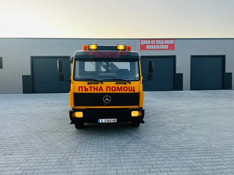 Mercedes-Benz 1120 Пътна помощ с кран