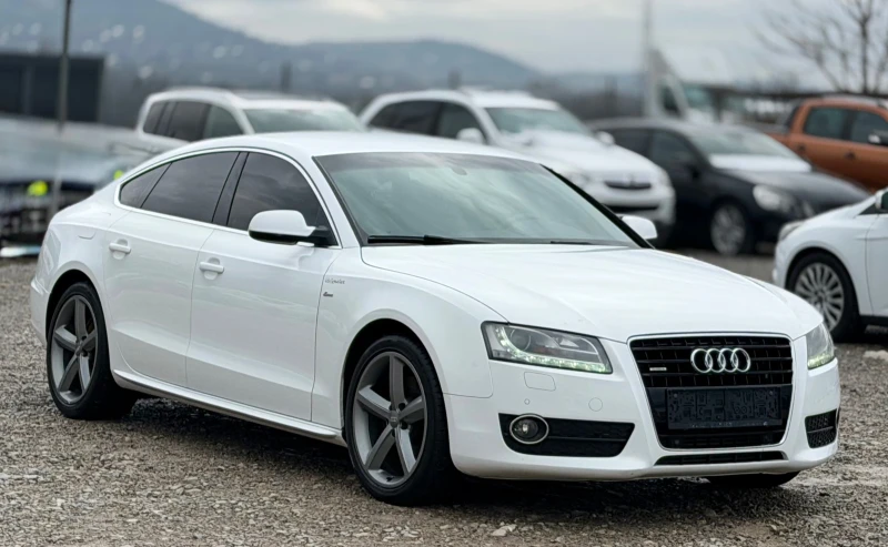Audi A5 3.0TDi 239к.с * S-Line* * Ксенон* * Ръчка* , снимка 3 - Автомобили и джипове - 53395161