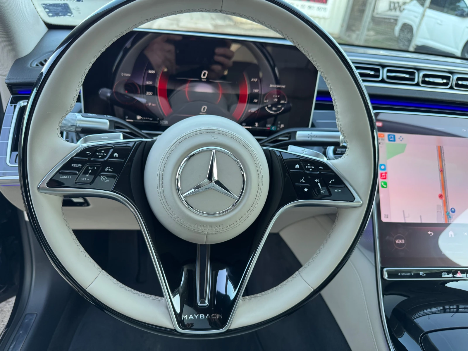 Mercedes-Benz S 350 MAYBACH-LINE/4MATIC/PANORAMA/BURMASTER | Mobile.bg   13