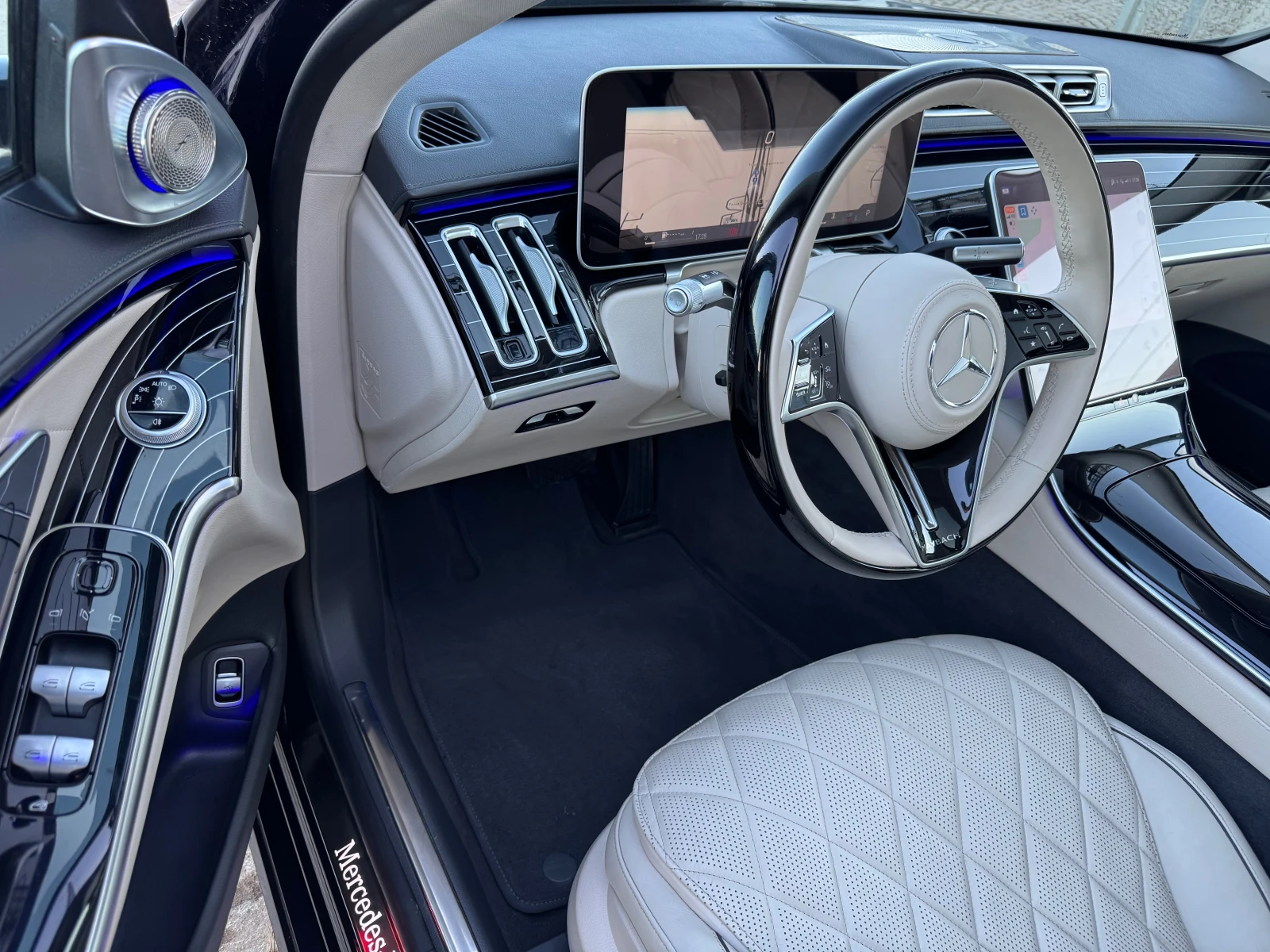 Mercedes-Benz S 350 MAYBACH-LINE/4MATIC/PANORAMA/BURMASTER | Mobile.bg   11