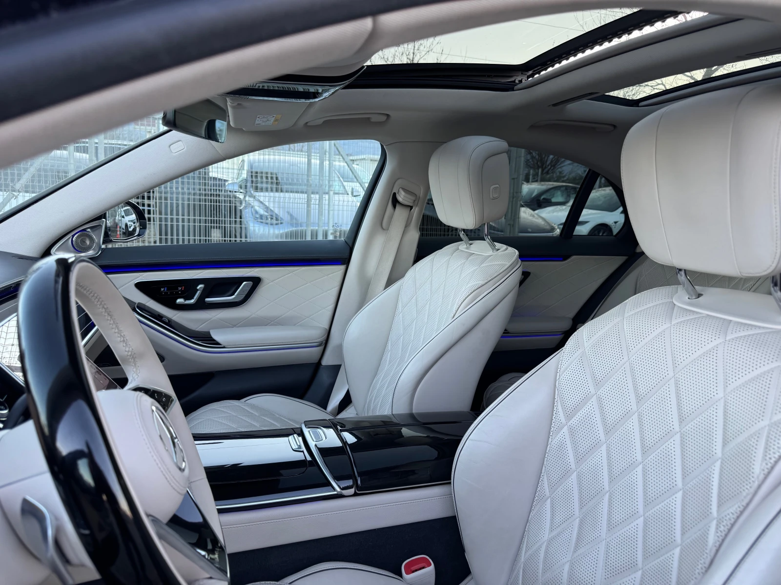 Mercedes-Benz S 350 MAYBACH-LINE/4MATIC/PANORAMA/BURMASTER | Mobile.bg   14