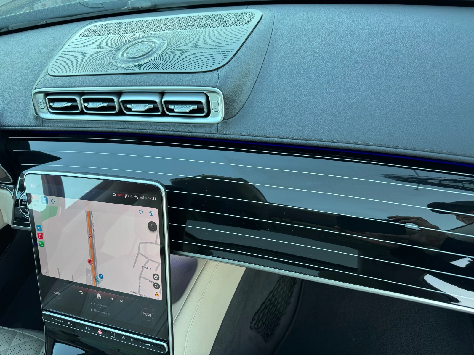 Mercedes-Benz S 350 MAYBACH-LINE/4MATIC/PANORAMA/BURMASTER | Mobile.bg   15