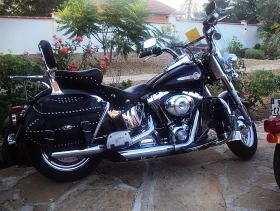 ����� �� �������� �� Harley-Davidson Softail