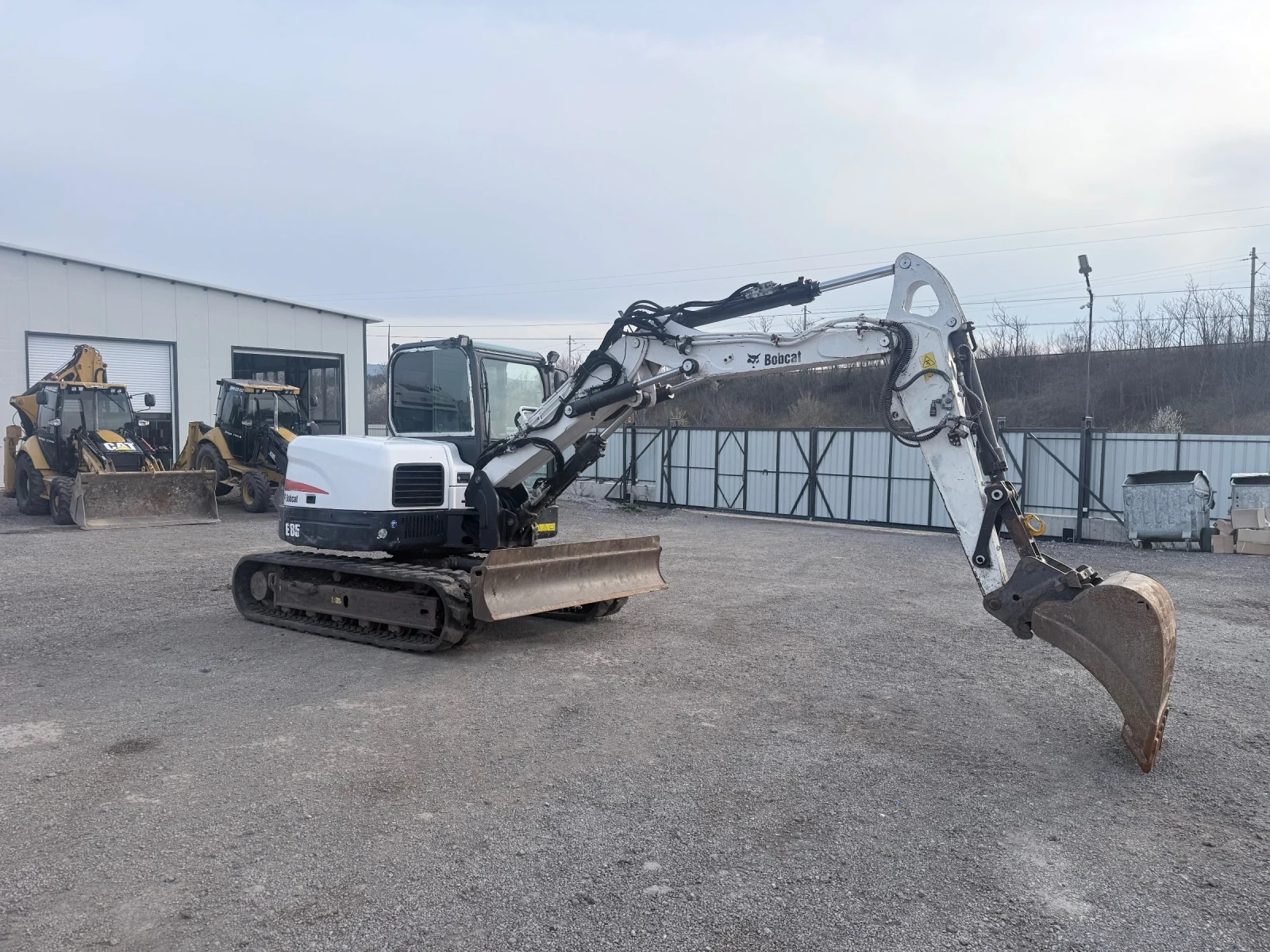 Багер Bobcat Е85 2 КОФИ + КЛИМАТИК, снимка 6 - Индустриална техника - 54184571