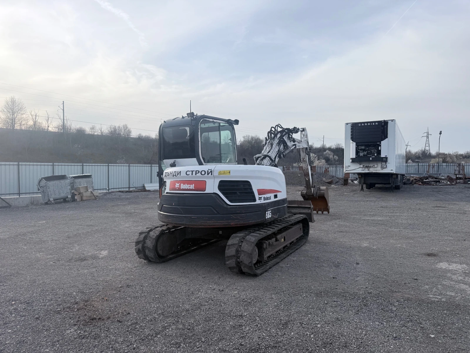 Багер Bobcat Е85 2 КОФИ + КЛИМАТИК, снимка 5 - Индустриална техника - 54184571