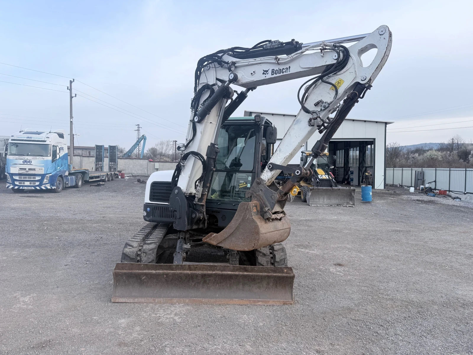 Багер Bobcat Е85 2 КОФИ + КЛИМАТИК, снимка 14 - Индустриална техника - 54184571