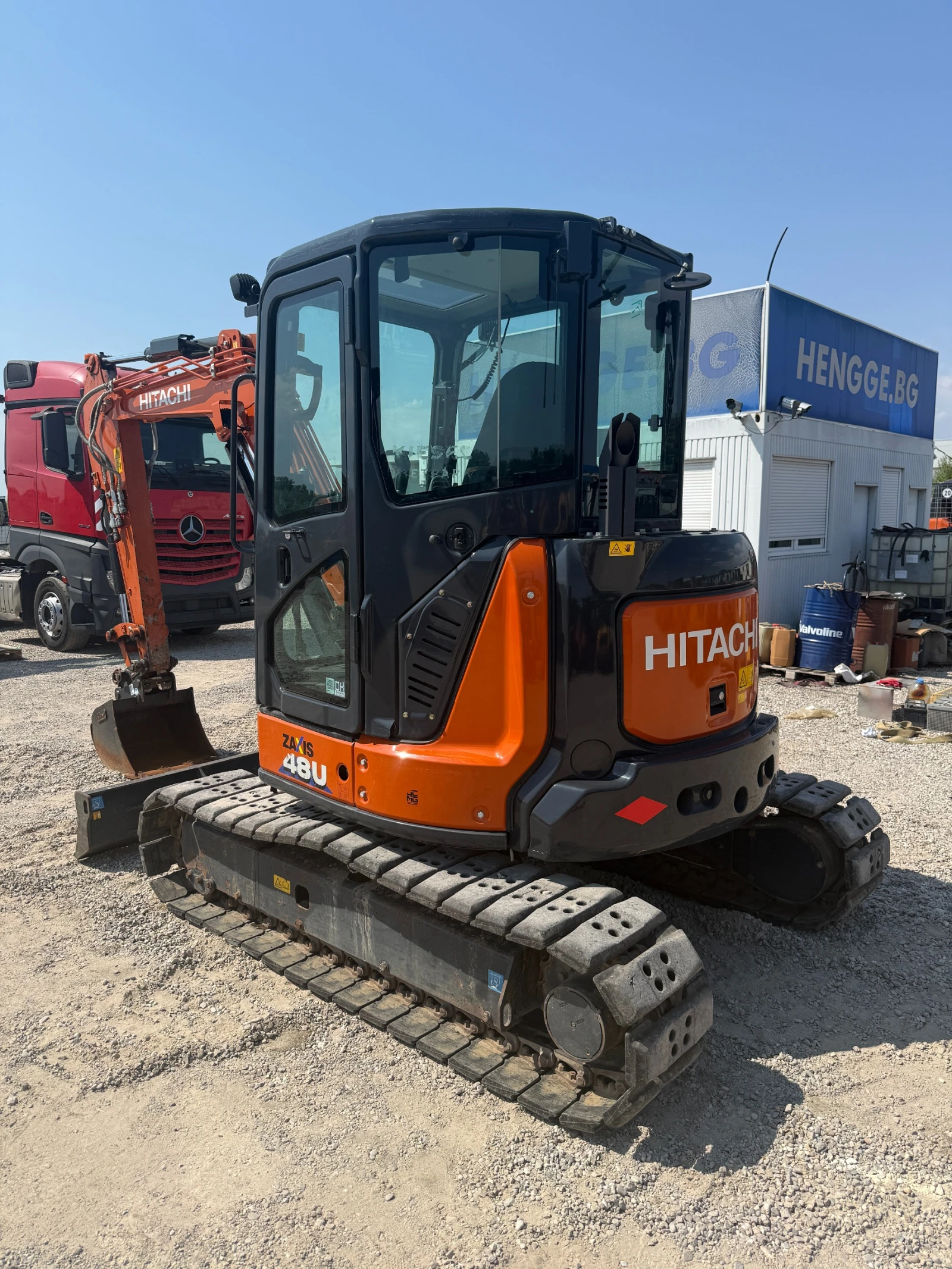 Багер Hitachi ZX 48 U-6, снимка 6 - Индустриална техника - 55803576