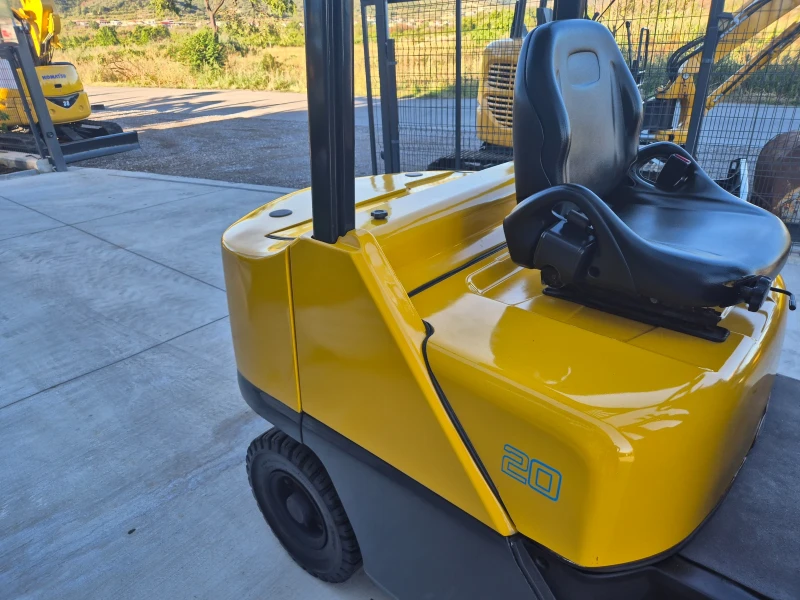 Мотокар Mitsubishi UniCarriers * ТУРБО ДИЗЕЛ * ПЕРФЕКТЕН * , снимка 11 - Индустриална техника - 51559056