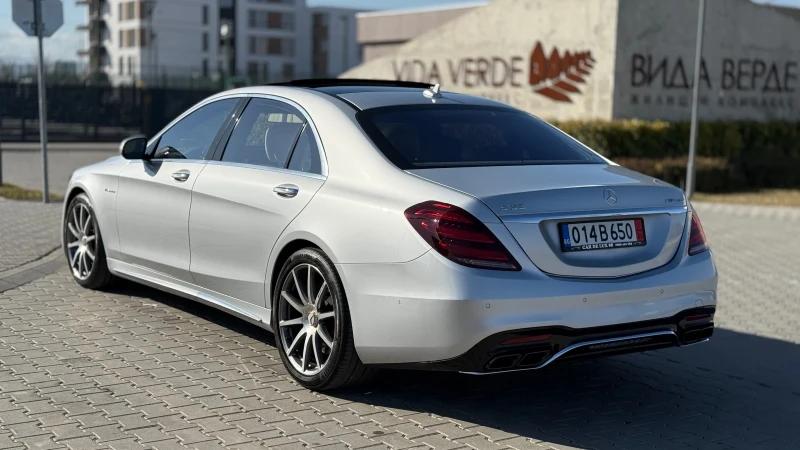 Mercedes-Benz S 63 AMG Facelift, Long, 4x4, снимка 7 - Автомобили и джипове - 48909659