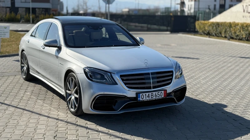 Mercedes-Benz S 63 AMG Facelift, Long, 4x4, снимка 4 - Автомобили и джипове - 48909659