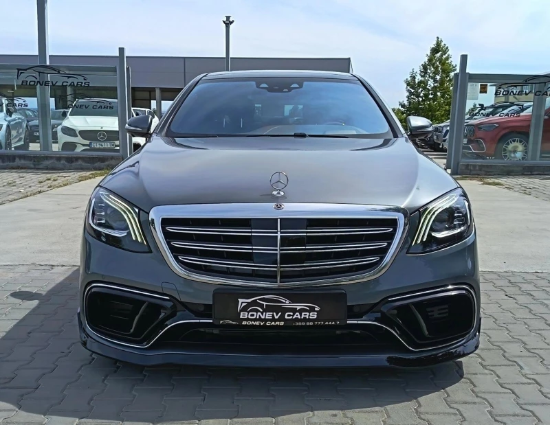 Mercedes-Benz S 560 * * * BRABUS PACK LONG PANORAMA KEYLESS 9G* * * , снимка 2 - Автомобили и джипове - 51638118