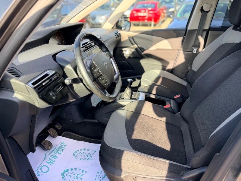 Citroen C4 Picasso 2.0Hdi-7-места-обслужен-лизинг по320лв, снимка 8 - Автомобили и джипове - 52613603