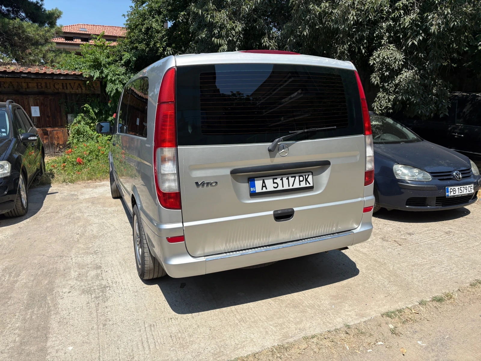 Mercedes-Benz Vito V6 реални километри, снимка 2 - Бусове и автобуси - 56005142