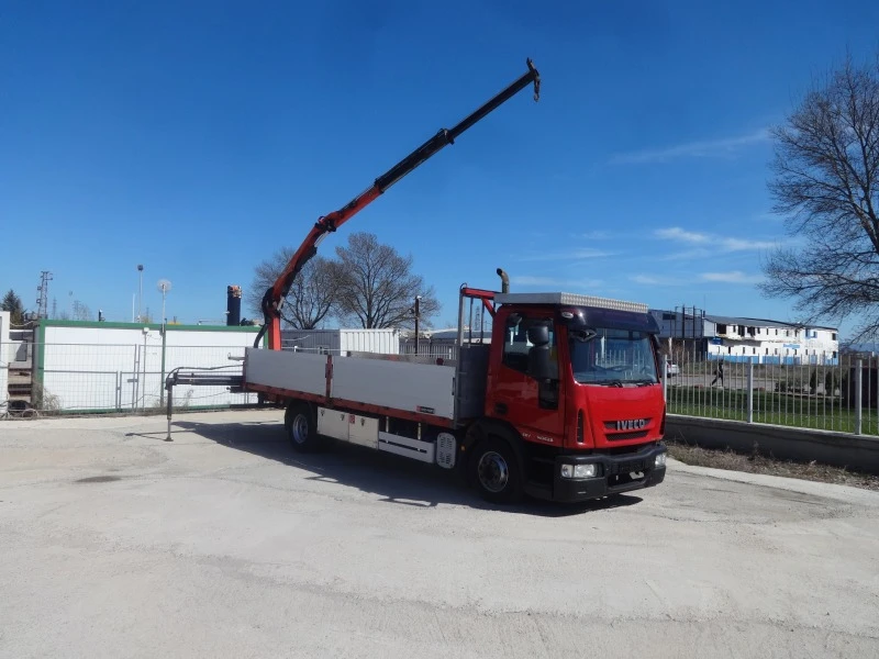 Iveco Eurocargo 120Е280 БОРДОВИ+ КРАН  * * 11.999кг общо тегло* * , снимка 5 - Камиони - 41043013