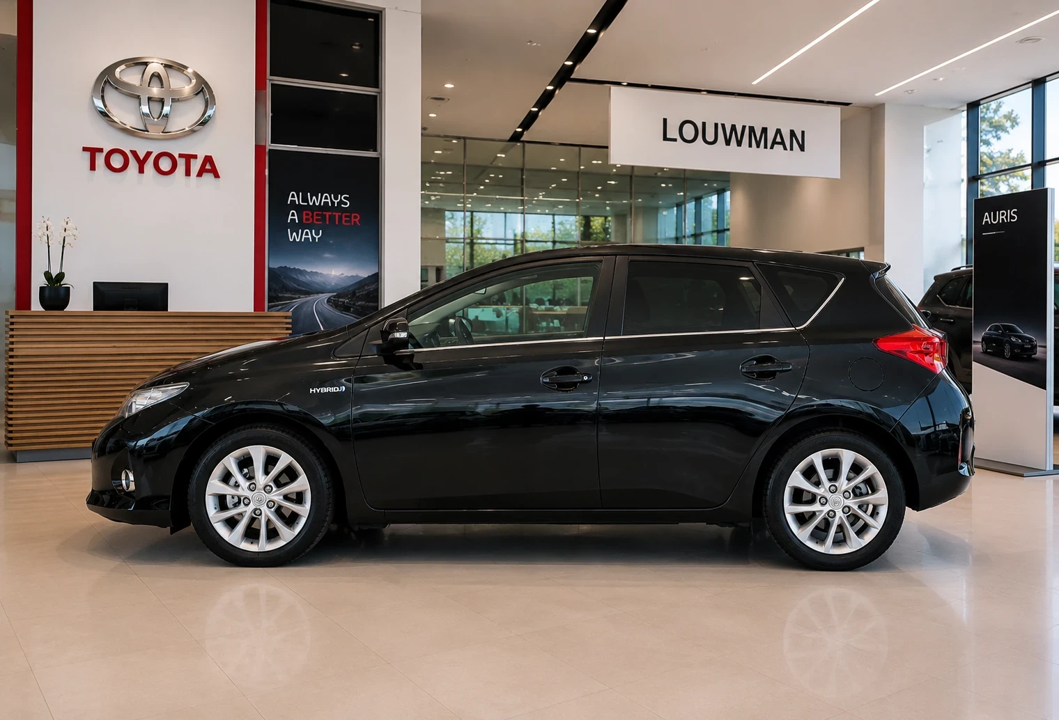 Toyota Auris 1.8 Hybrid, батерия като нова, панорама, снимка 10 - Автомобили и джипове - 54941615