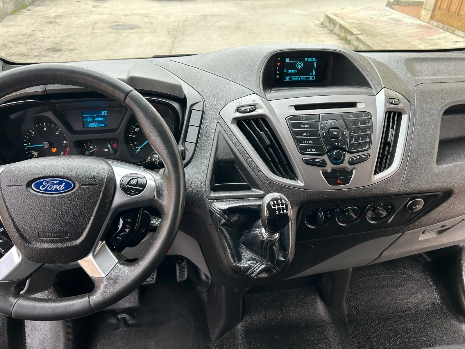 Ford Transit Custom 2.2TDCI 101k.c. ЕВРО 5, снимка 9 - Бусове и автобуси - 53904747