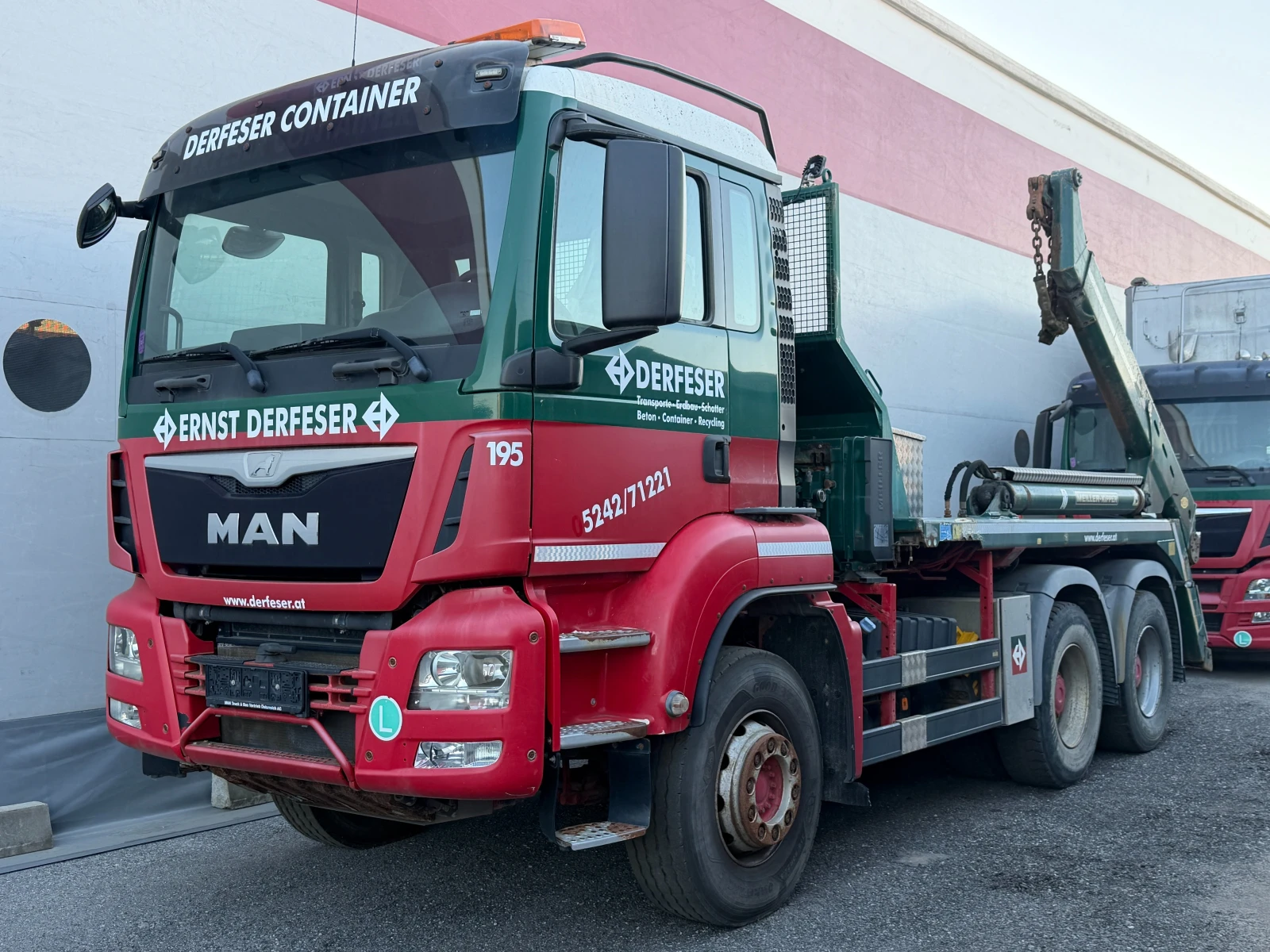 Man Tgs 26.400, 6x4, Meiller, Внос