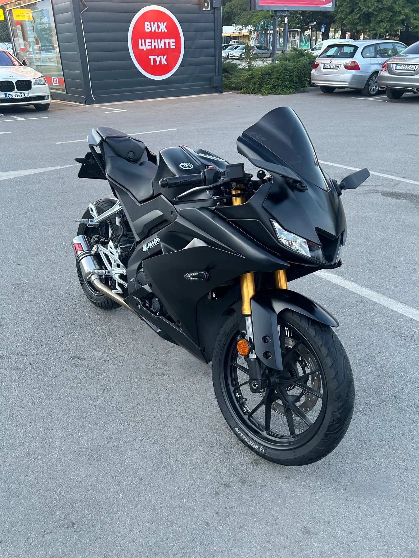 Yamaha Yzf Dominator R - exhaust system