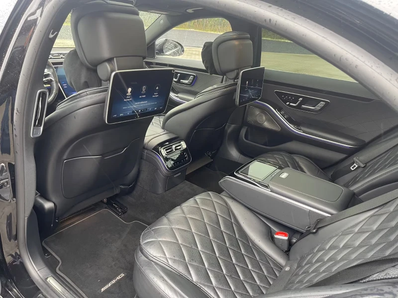 Mercedes-Benz S 580 e/AMG/510HP/NIGHT-P./LONG/HUD/PANO/360/ACC/826f, снимка 13 - Автомобили и джипове - 52036255