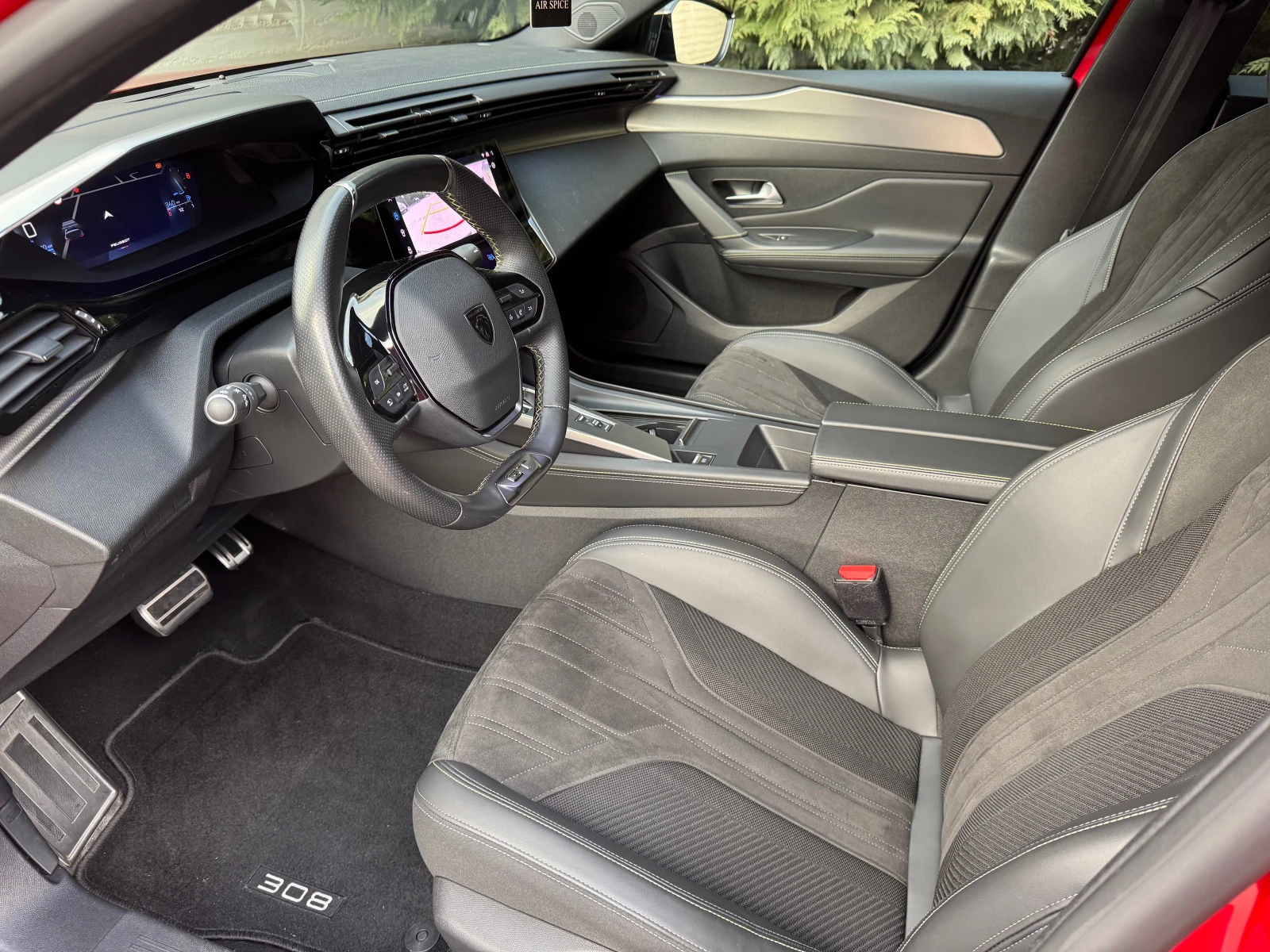 Peugeot 308 1.5HDI GT-LINE  EAT8 MATRIX KEYLESS-GO 53000km!!!, снимка 8 - Автомобили и джипове - 53714240