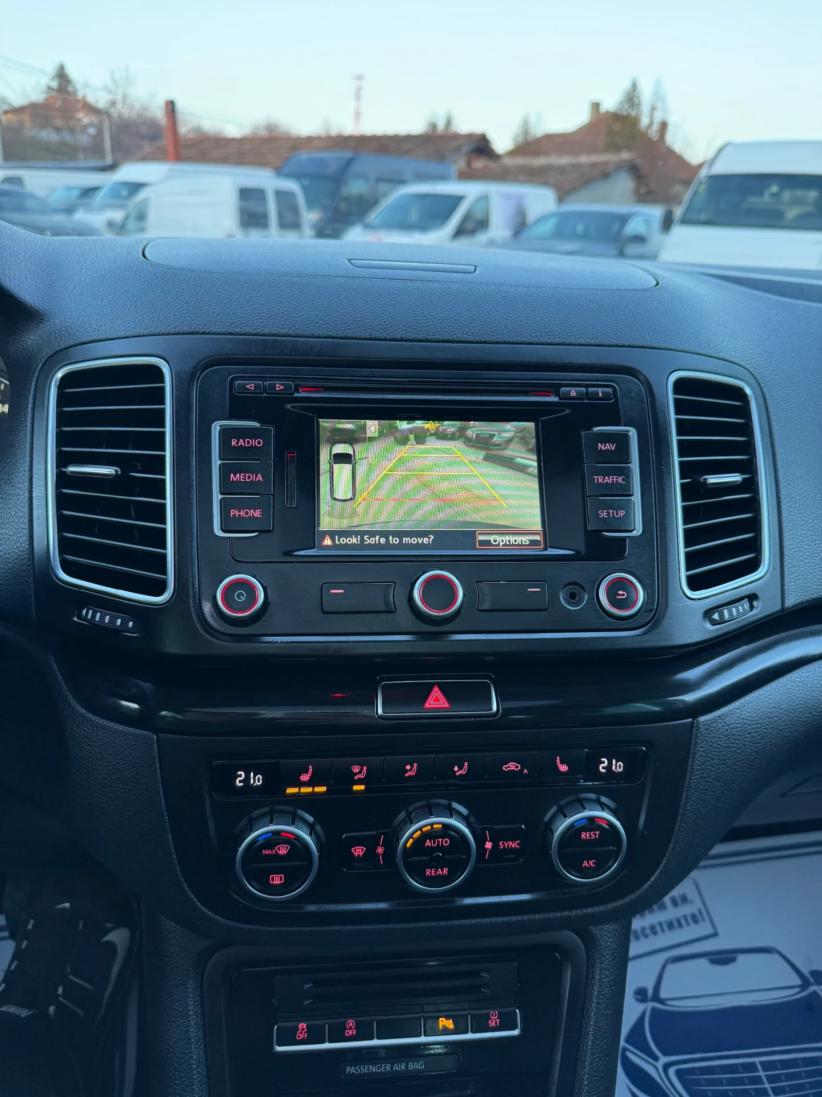 Seat Alhambra 2.0TDI FULL HIGHLINE FACELIFT, снимка 14 - Автомобили и джипове - 53862842