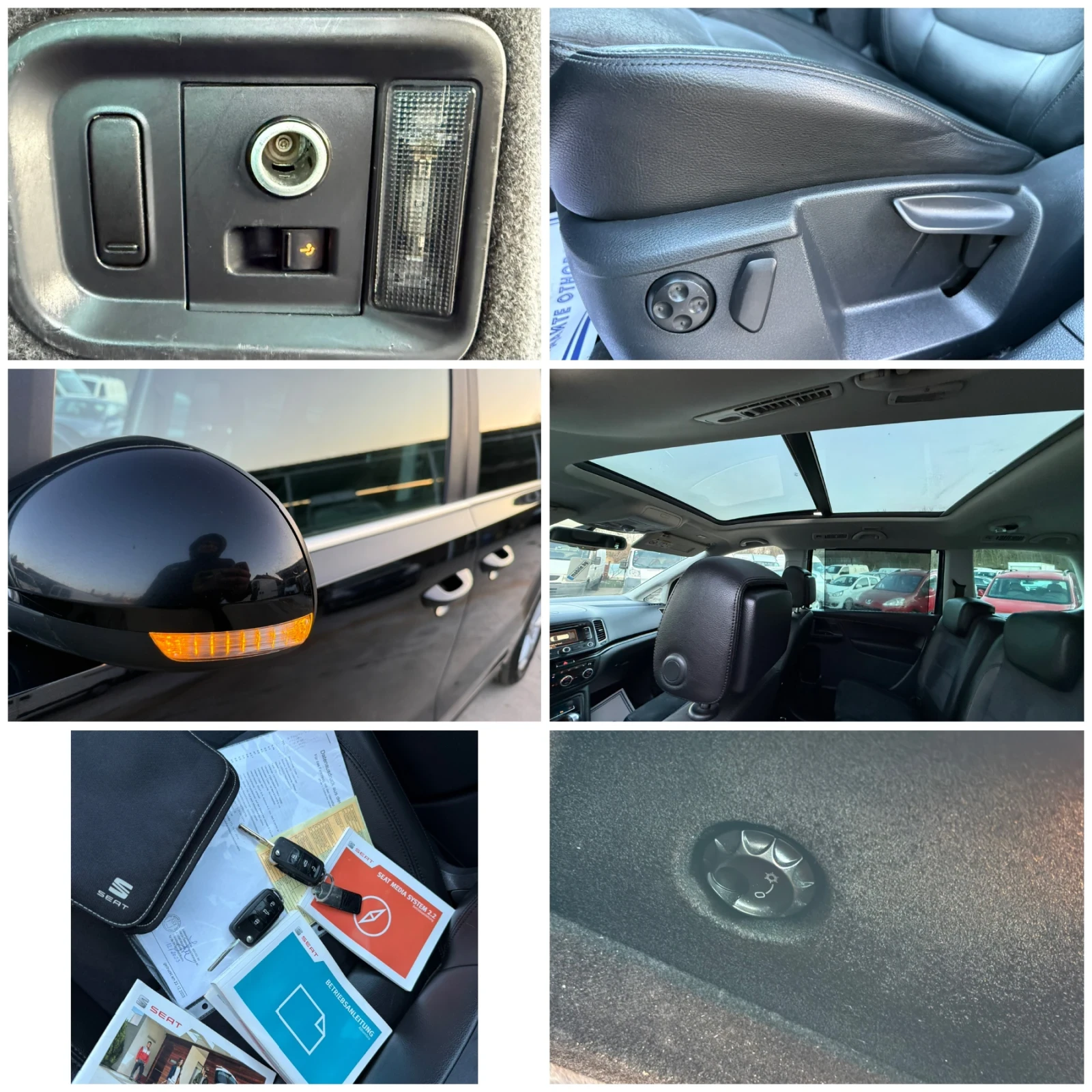 Seat Alhambra 2.0TDI FULL HIGHLINE FACELIFT, снимка 15 - Автомобили и джипове - 53862842