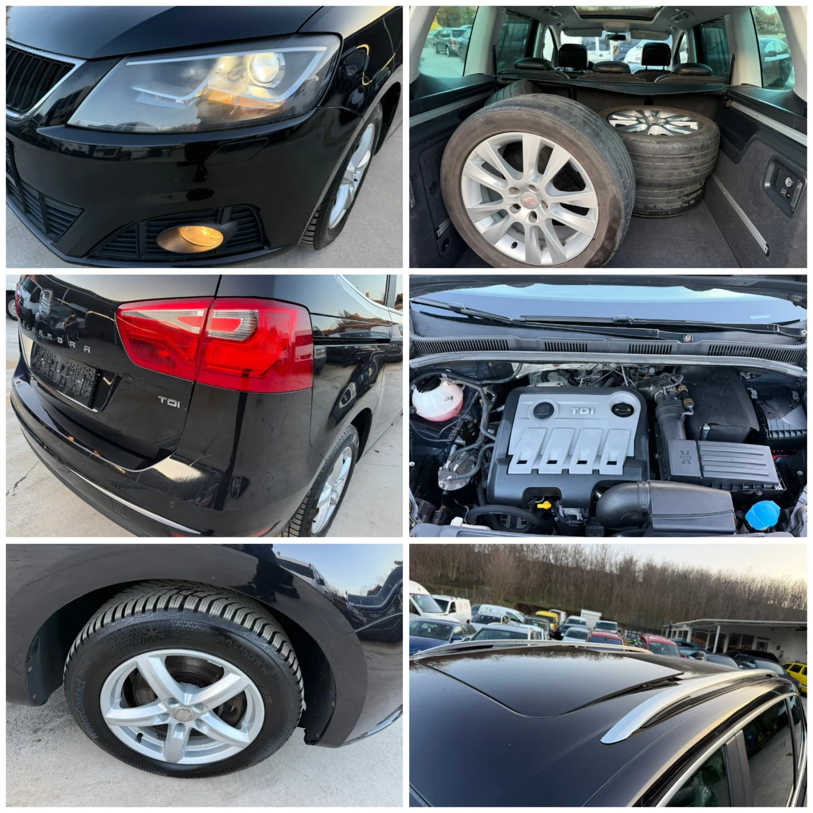 Seat Alhambra 2.0TDI FULL HIGHLINE FACELIFT, снимка 17 - Автомобили и джипове - 53862842