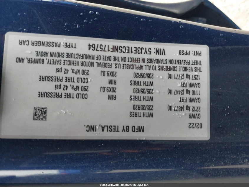 Tesla Model 3 Performance Dual Motor All-Wheel Drive, снимка 9 - Автомобили и джипове - 54687919
