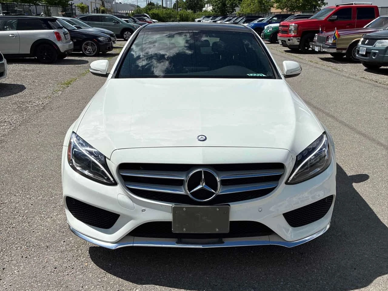 Mercedes-Benz C 400 CARFAX/Подгрев/Пано//Клип/ФИНАНСИРАНЕ, снимка 2 - Автомобили и джипове - 54904252