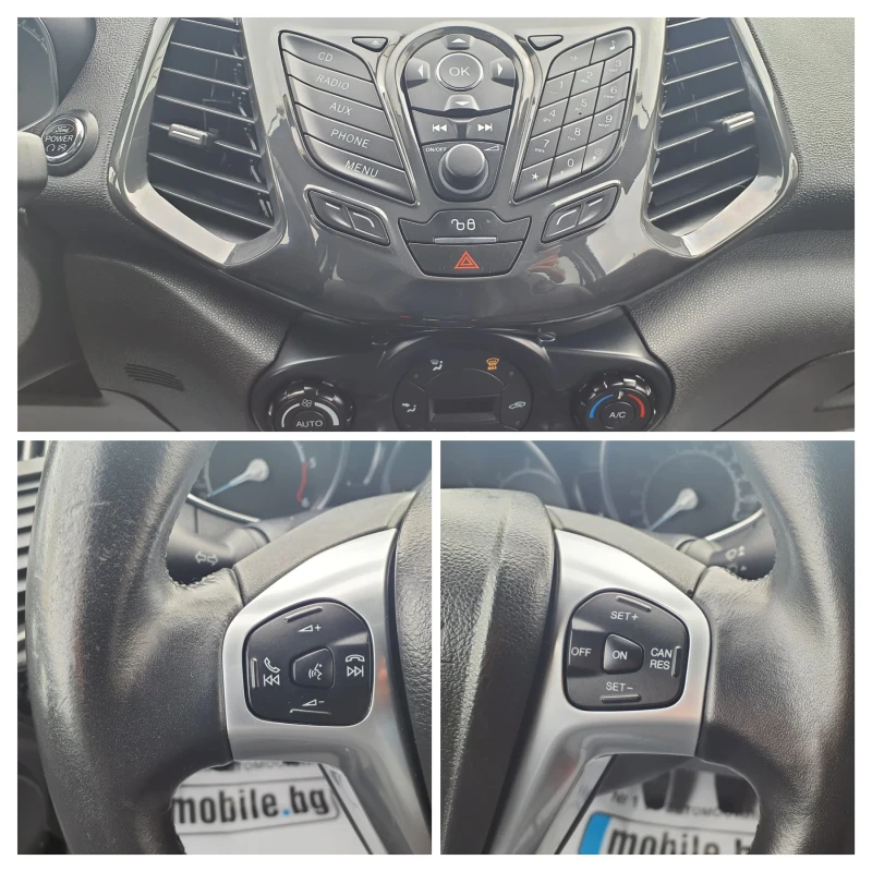 Ford EcoSport 1.5TDCI-TITANIUM EURO 6B, снимка 13 - Автомобили и джипове - 51926002