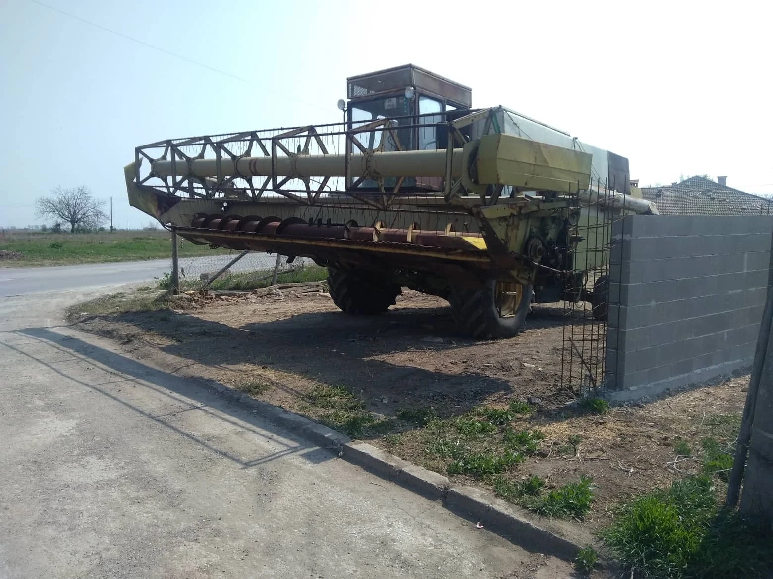 Комбайн Fortschritt Е517, снимка 1