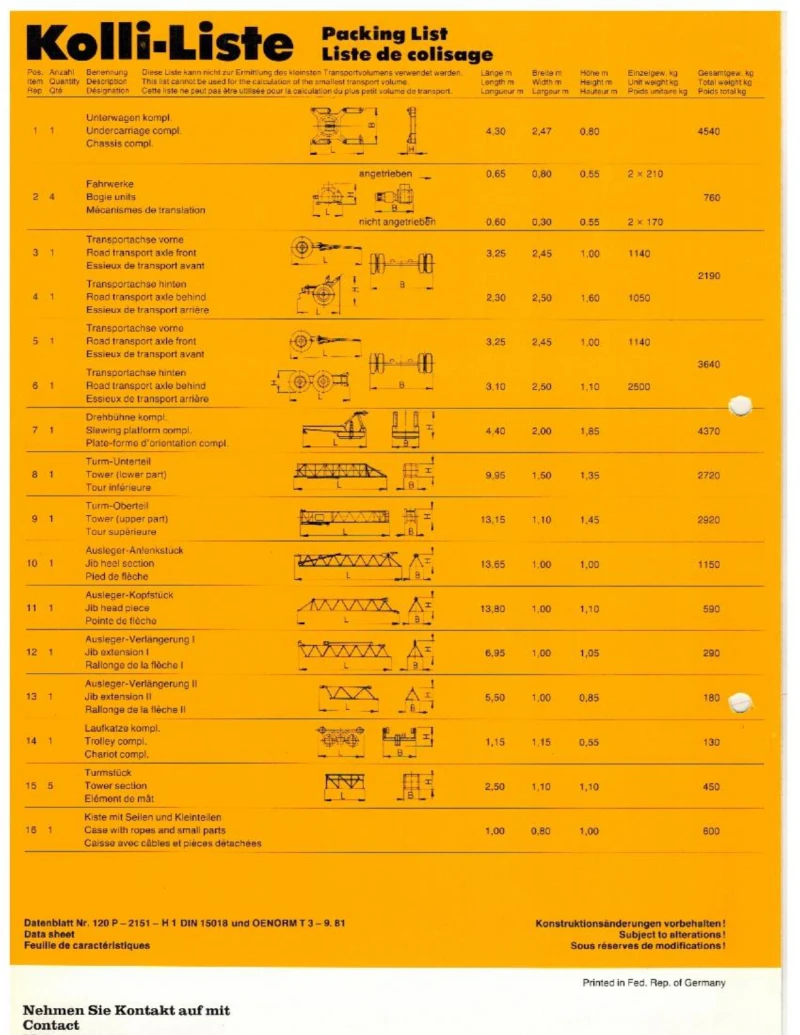 Кулокранове Liebherr 60К, снимка 15 - Индустриална техника - 49148527