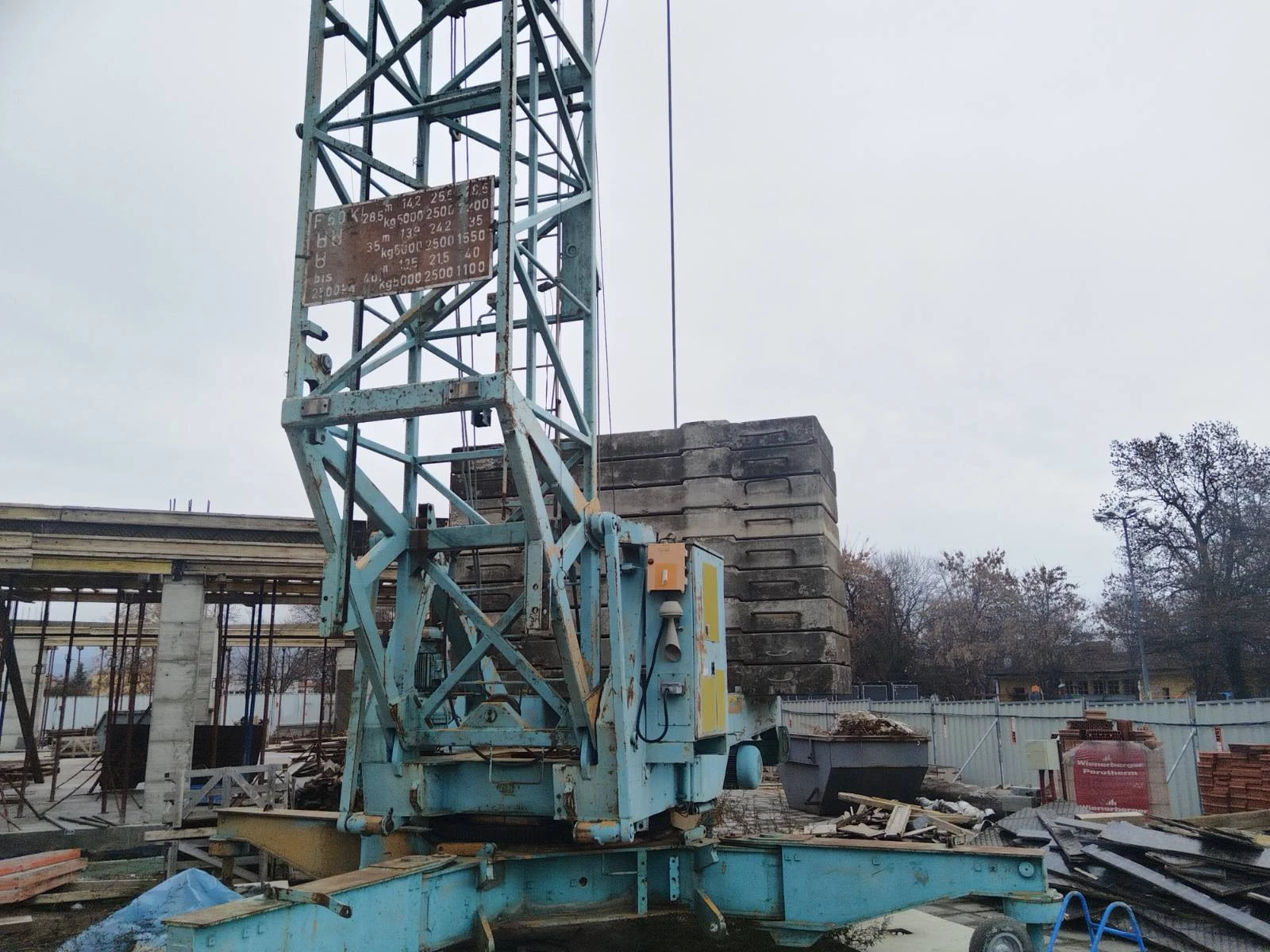 Кулокранове Liebherr 60К - изображение 5