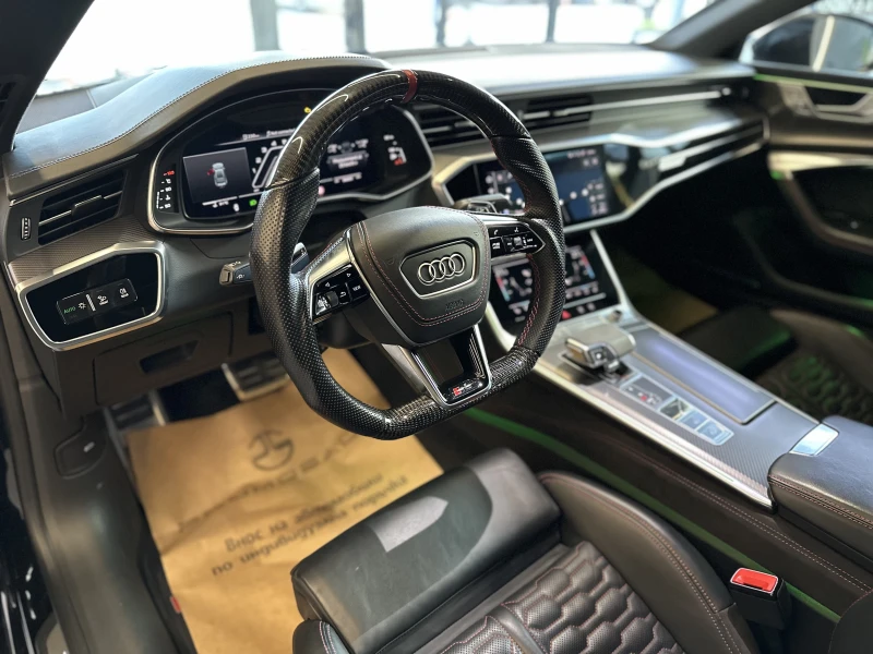 Audi Rs7 Лизинг* Гаранция* B&O* Matrix* , снимка 8 - Автомобили и джипове - 48590137