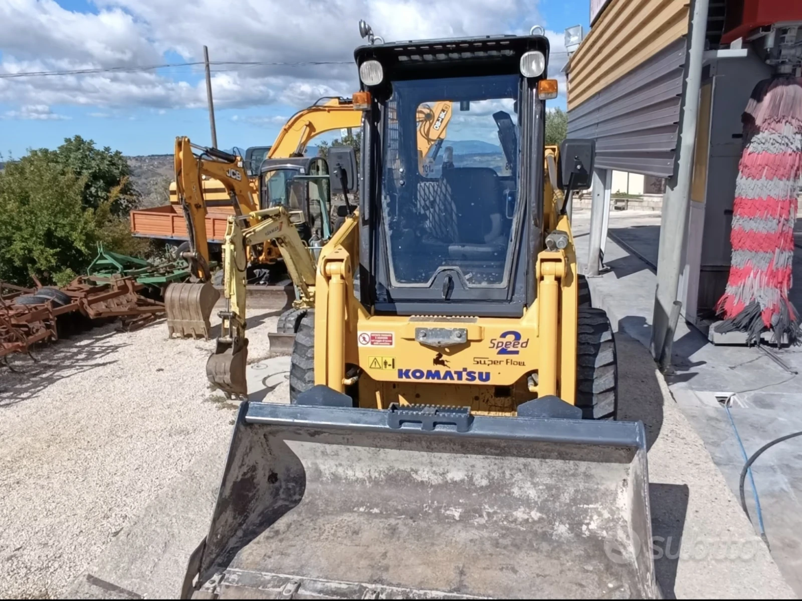 Мини челни товарачи Komatsu SK714-1500Часа-УНИКАТ - изображение 5