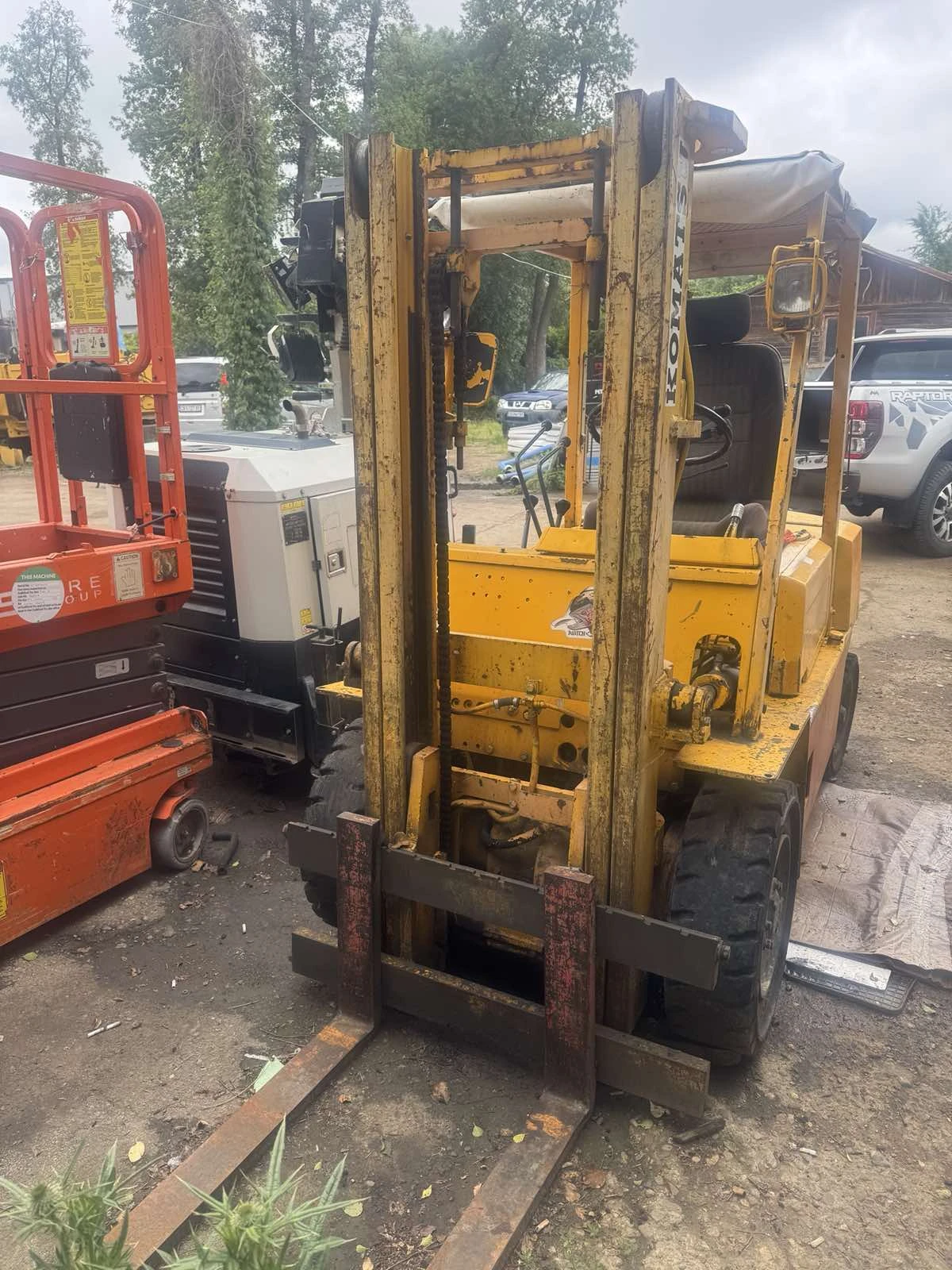 Мотокар Komatsu  1.6, снимка 2 - Индустриална техника - 54916838