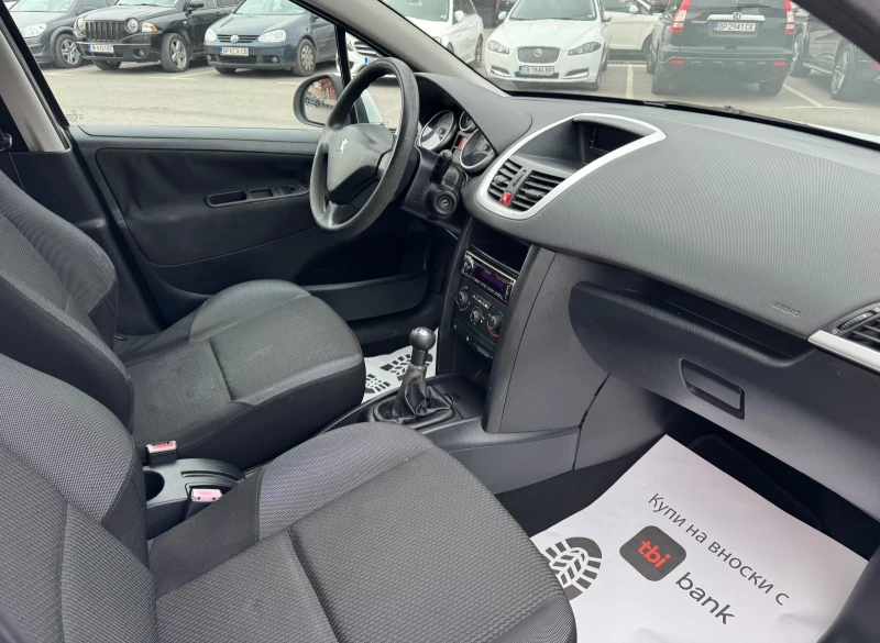Peugeot 207 1.4i GAZ - KLIMATIK, снимка 10 - Автомобили и джипове - 51829607