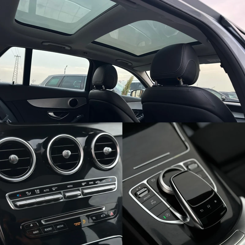 Mercedes-Benz C 220 * 2016г.* Панорама* 185000км* СервизнаИстория* , снимка 13 - Автомобили и джипове - 52471699