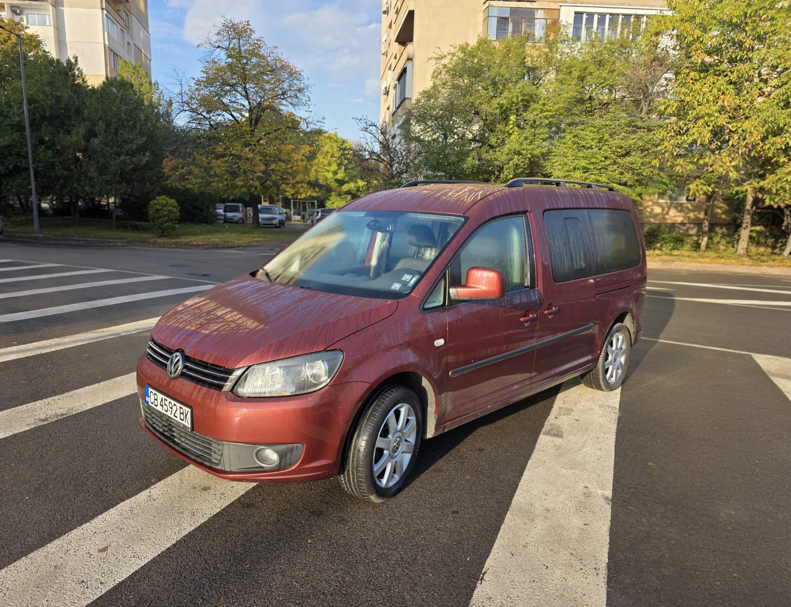 VW Caddy 2.0 EcoFuel (МЕТАН/БЕНЗИН) 109 к.с.   ФАБРИЧЕН! | Mobile.bg — изображение 1