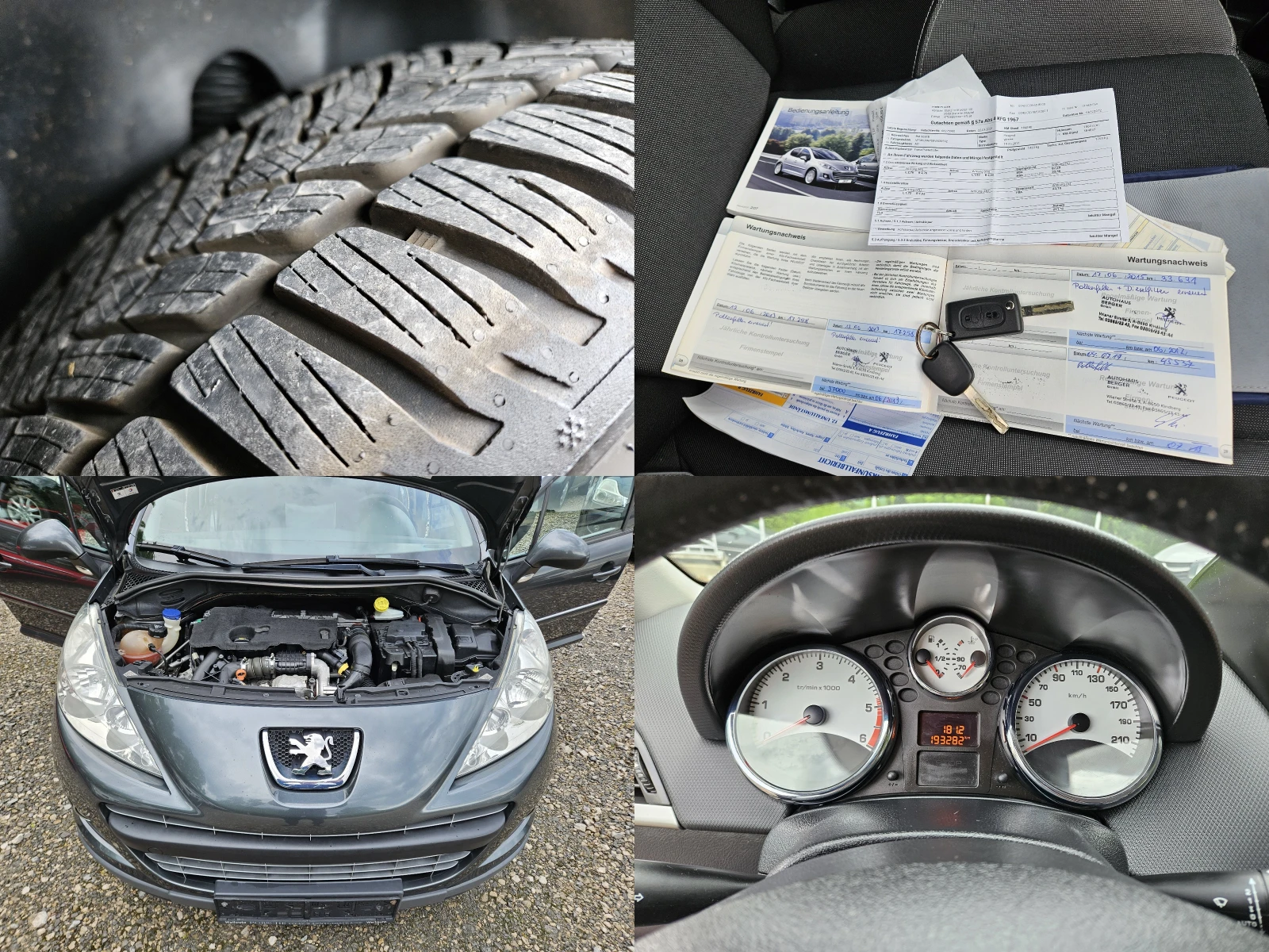 Peugeot 207 1.6HDI 95кс. Facelift, снимка 17 - Автомобили и джипове - 54525737