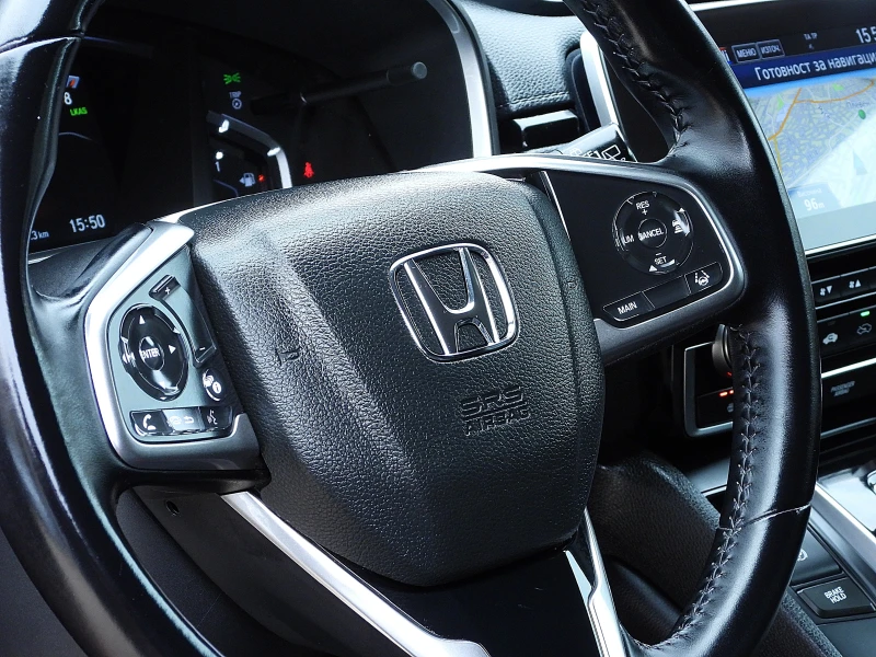 Honda Cr-v 1.5ШВЕЙЦАРИЯ-ДИСТРОНИК/7места/КОЖА/LANE ASSIST/4x4, снимка 10 - Автомобили и джипове - 53447943