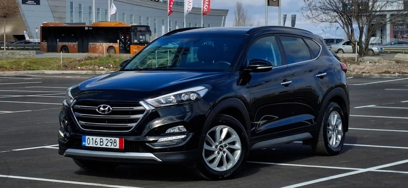 Hyundai Tucson 1.6 Turbo Vertex Full Led Панорама Като Нова!!!, снимка 4 - Автомобили и джипове - 53523658