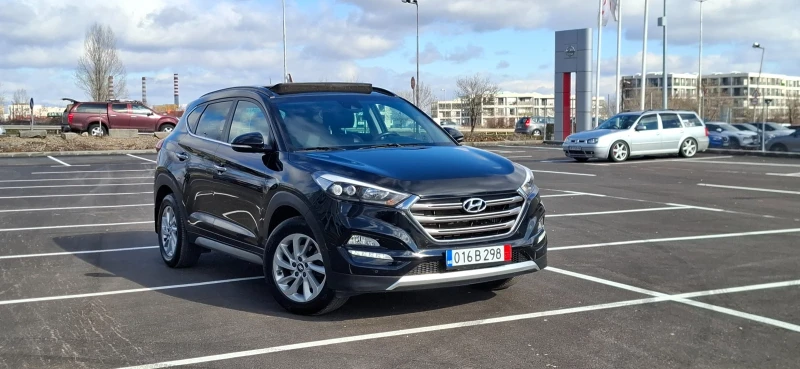 Hyundai Tucson 1.6 Turbo Vertex Full Led Панорама Като Нова!!!