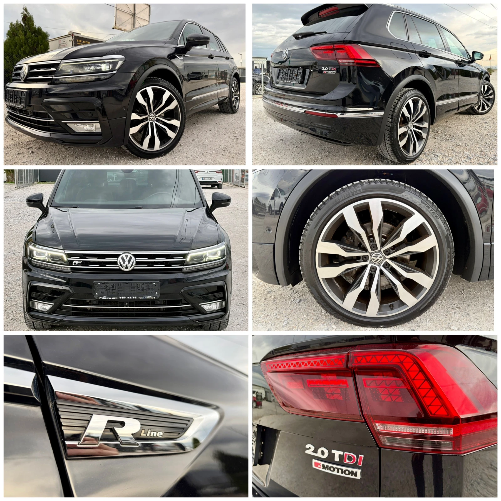VW Tiguan R-LINE 4MOTION DSG FULL MAX | Mobile.bg   16