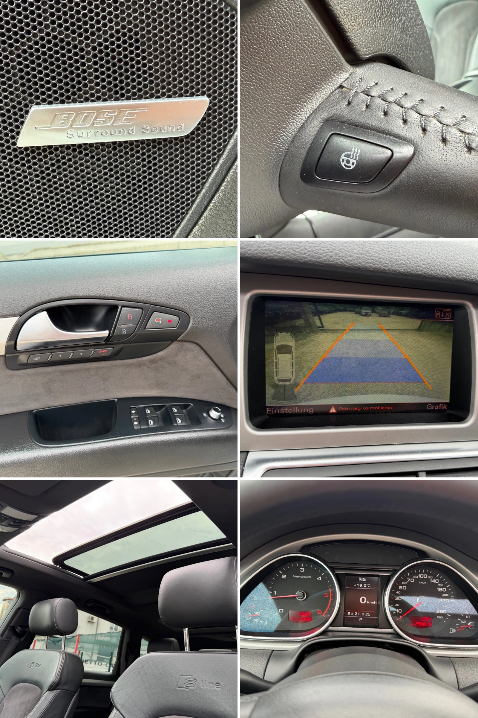 Audi Q7 3.0TDI* FACE* 4x4* SLINE* FULMAX, снимка 14 - Автомобили и джипове - 54457443