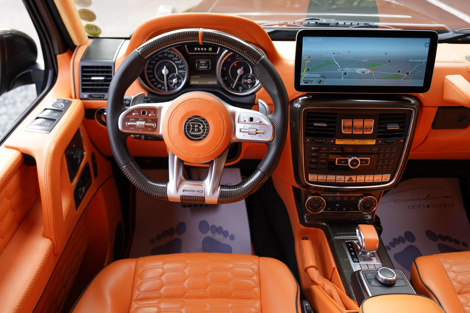 Mercedes-Benz G 63 AMG BRABUS Mod. 2022, снимка 10 - Автомобили и джипове - 55202082